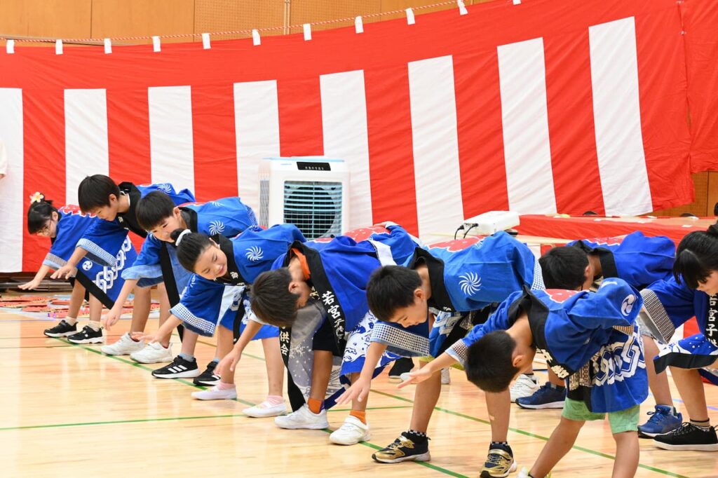 2025_若宮_敬老会_南中ソーラン01