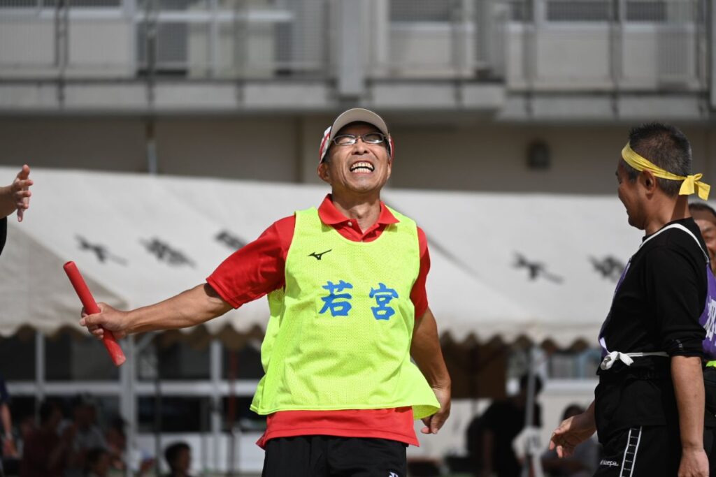 2025_岩切学区民体育祭_年代別リレー１
