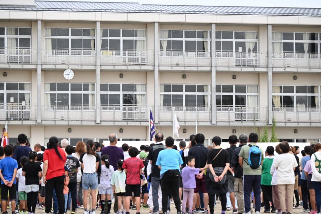 2025_岩切学区民体育祭_国旗掲揚