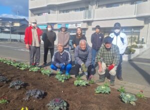 2025_冬花花壇植替え01