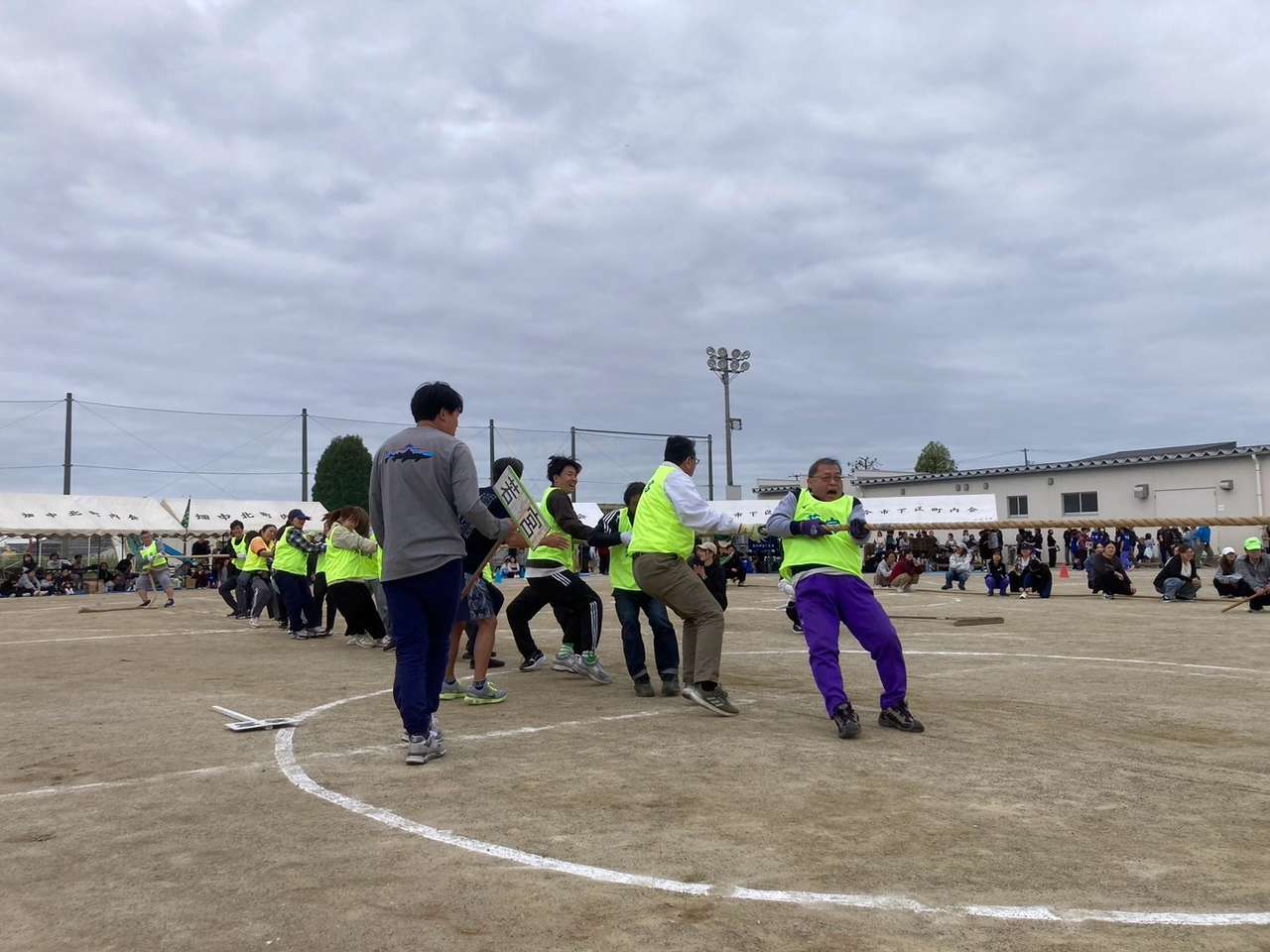 こちらも力の入る競技の一場面。